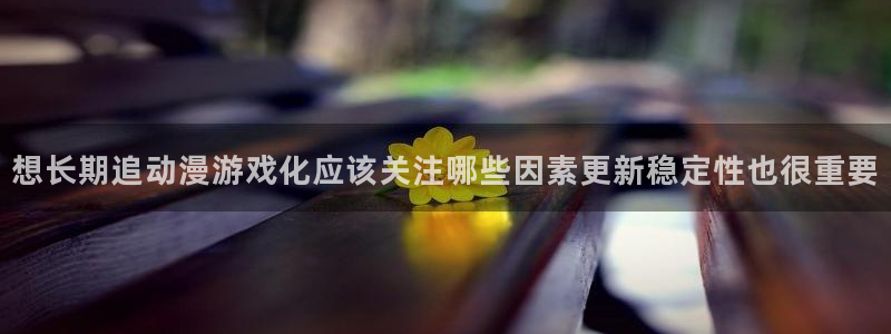 香蕉成熟时迅雷下载：想长期追动漫游戏化应该关注哪些因素更新稳定性也很重要配图